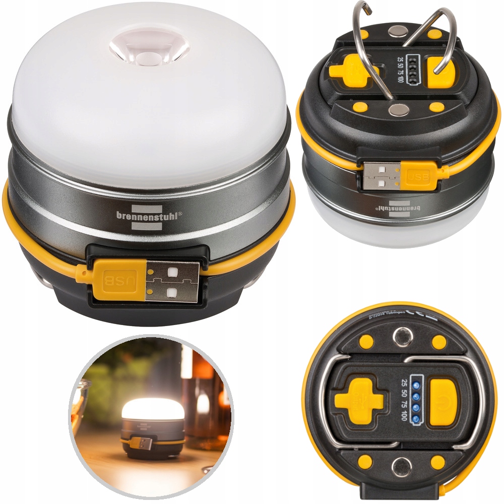 LAMPKA LATARKA TURYSTYCZNA LED USB KEMPINGOWA IP44