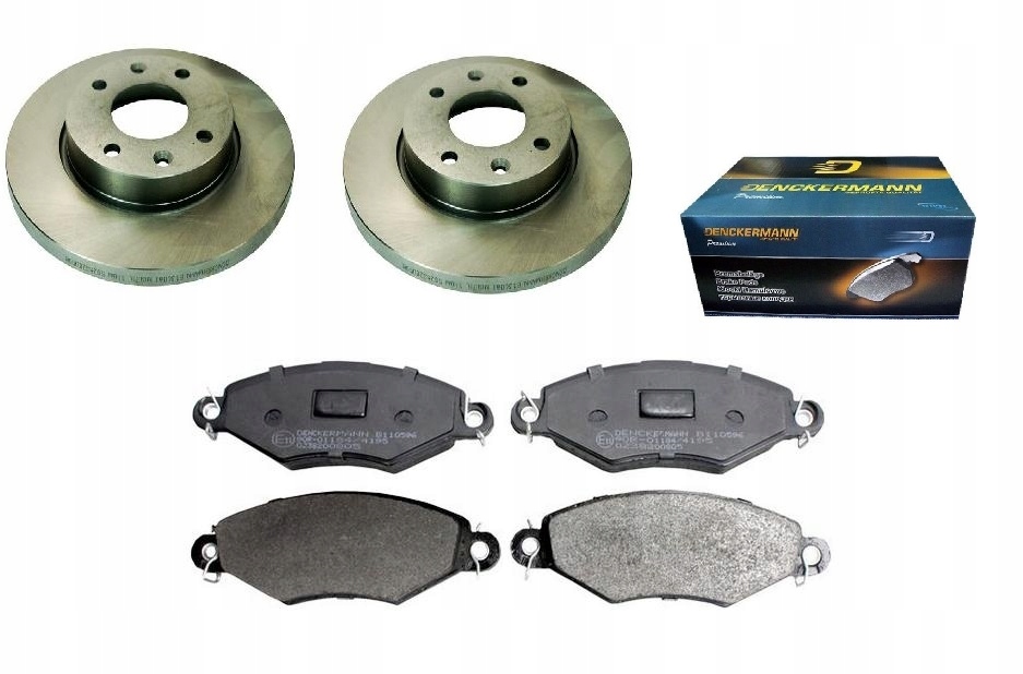 Kotouče Peugeot 206 306 247X13 Plná Přední Část