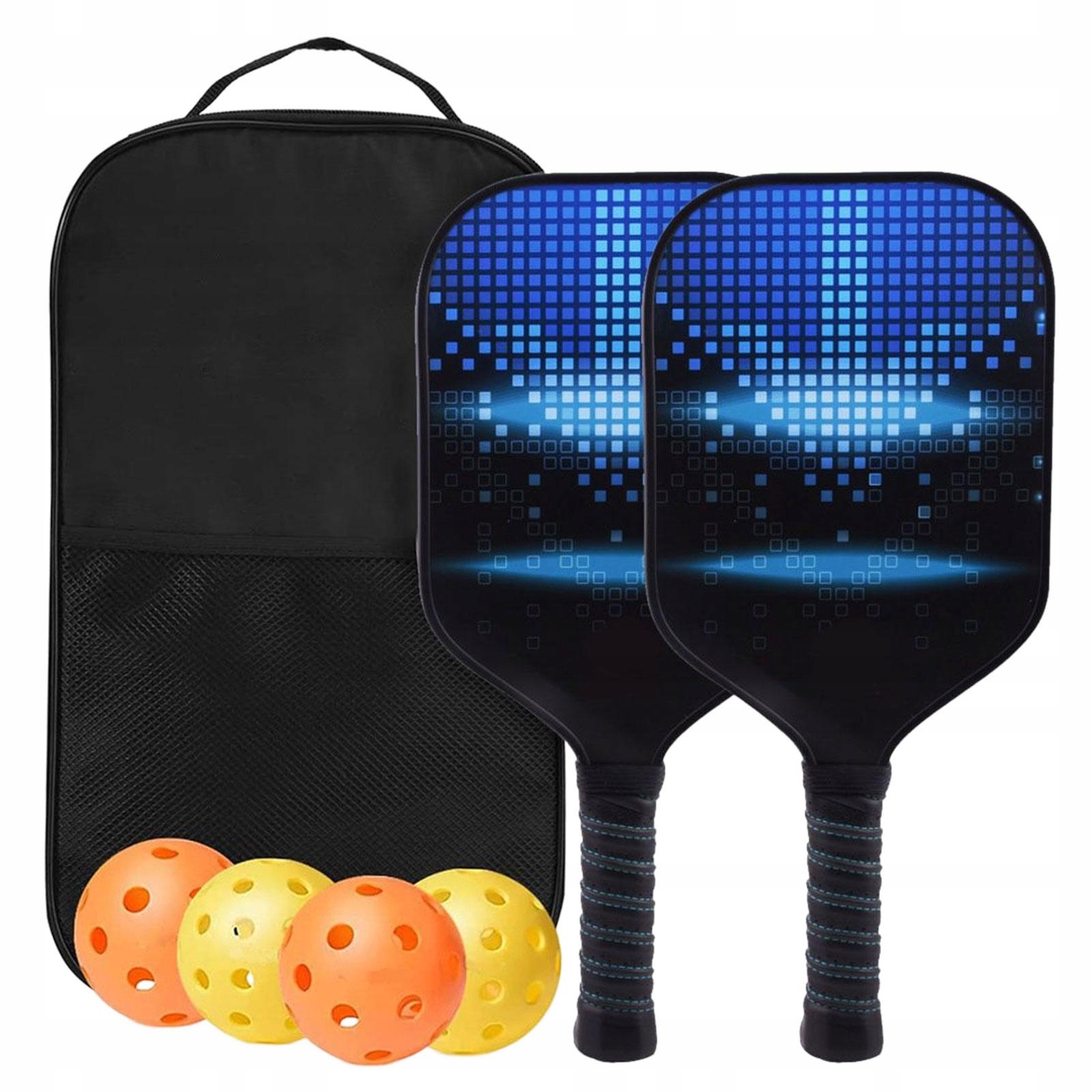 Pickleball Paddles Set Rakiety Carry Small Square