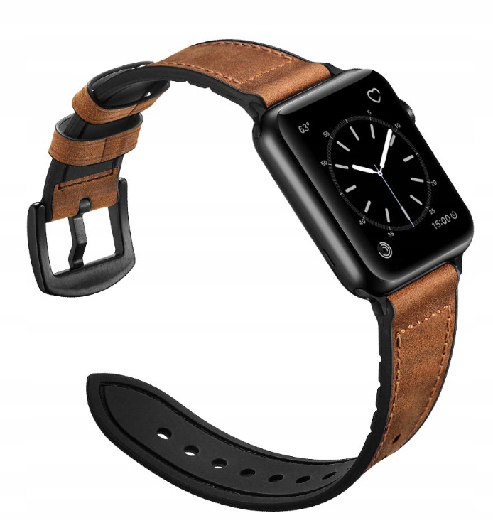 Pasek Retro Skórzany Apple Watch 1 2 3 4 5 6 7 8 9 Se 42mm 44mm 45mm 49mm