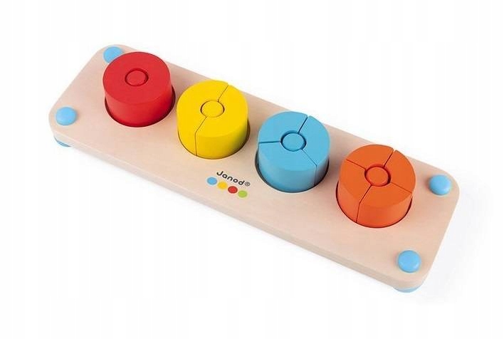 JANOD Drewniana Układanka UŁAMKI Essentiel J05072 EAN (GTIN) 3700217350727