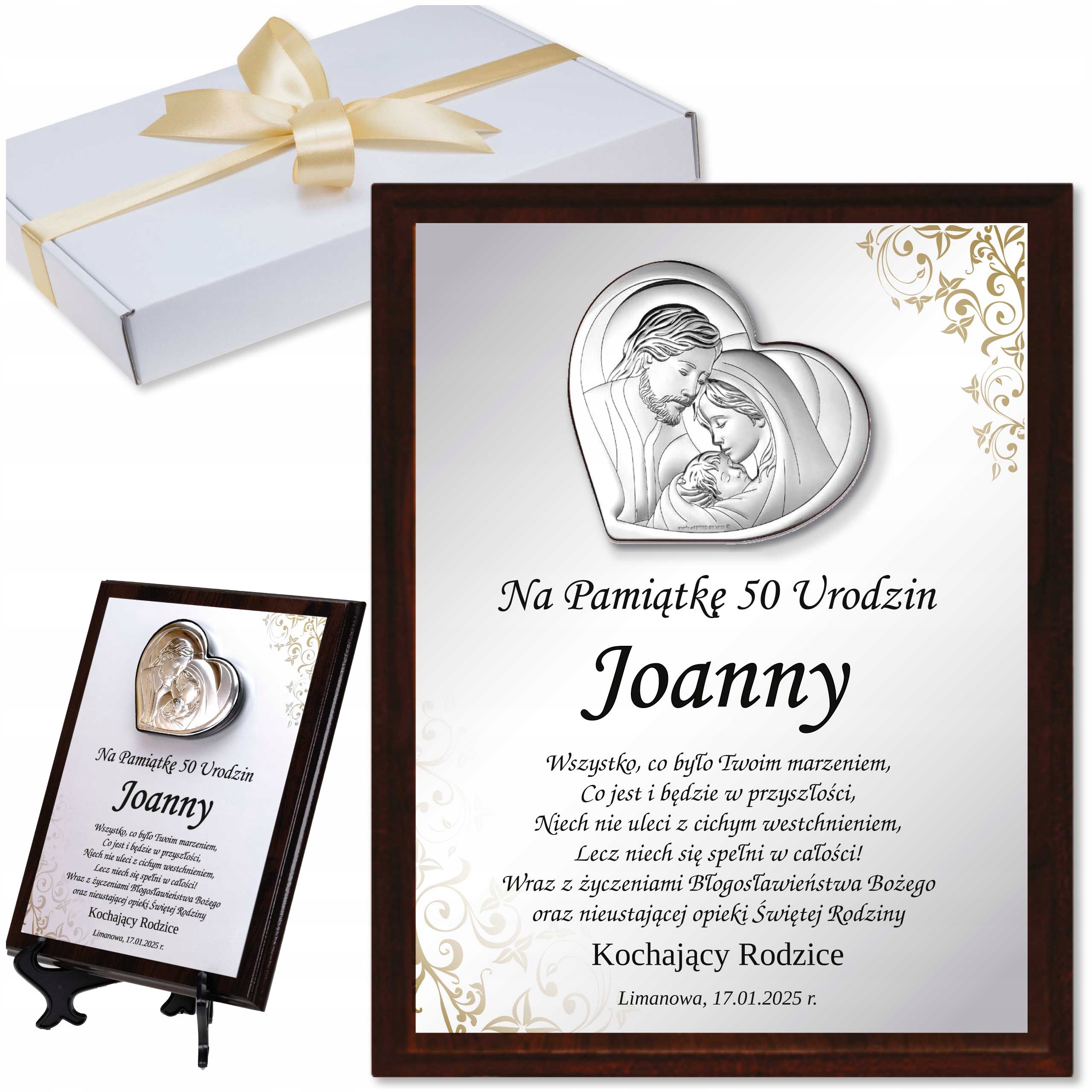 na 18 20 25 30 35 45 50 55 60 65 70 75 80 85 90 Urodziny pudełko