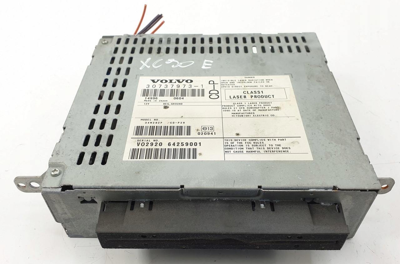 РАДИО CD-ПЛЕЕР VOLVO XC90 30737973