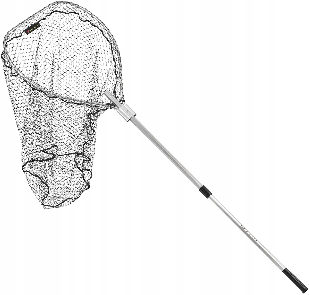 Podbierak Select Rubber Landing Net Tele 140-185cm