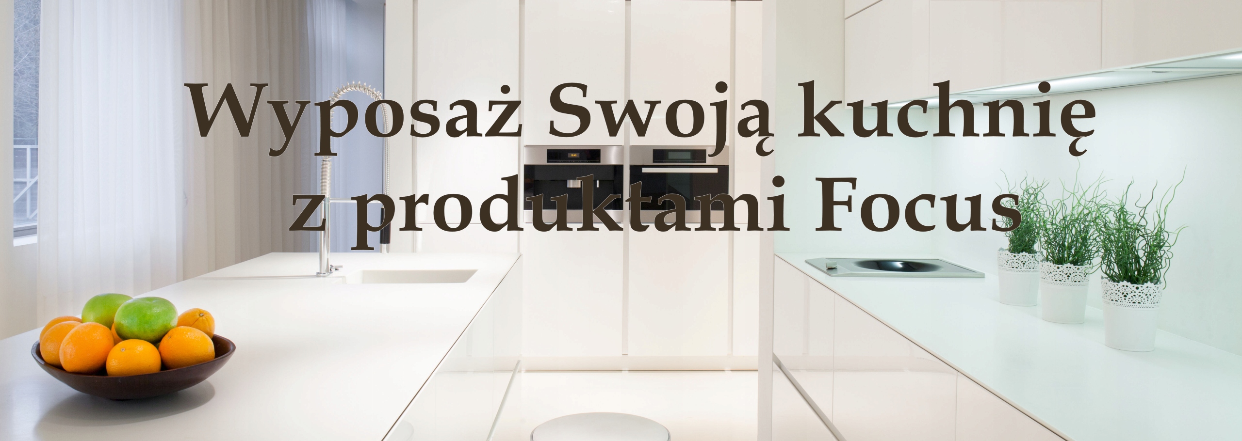 Okap wyspowy Tango biały Marka Focus