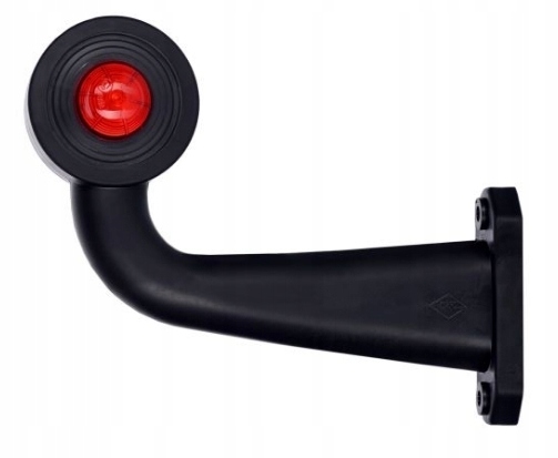 LAMPA OBRYSOWA LED OBRYSÓWKA BIAŁO CZERWONA LAWETA