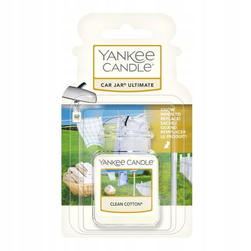 Yankee Candle car jar ultimate Clean Cotton