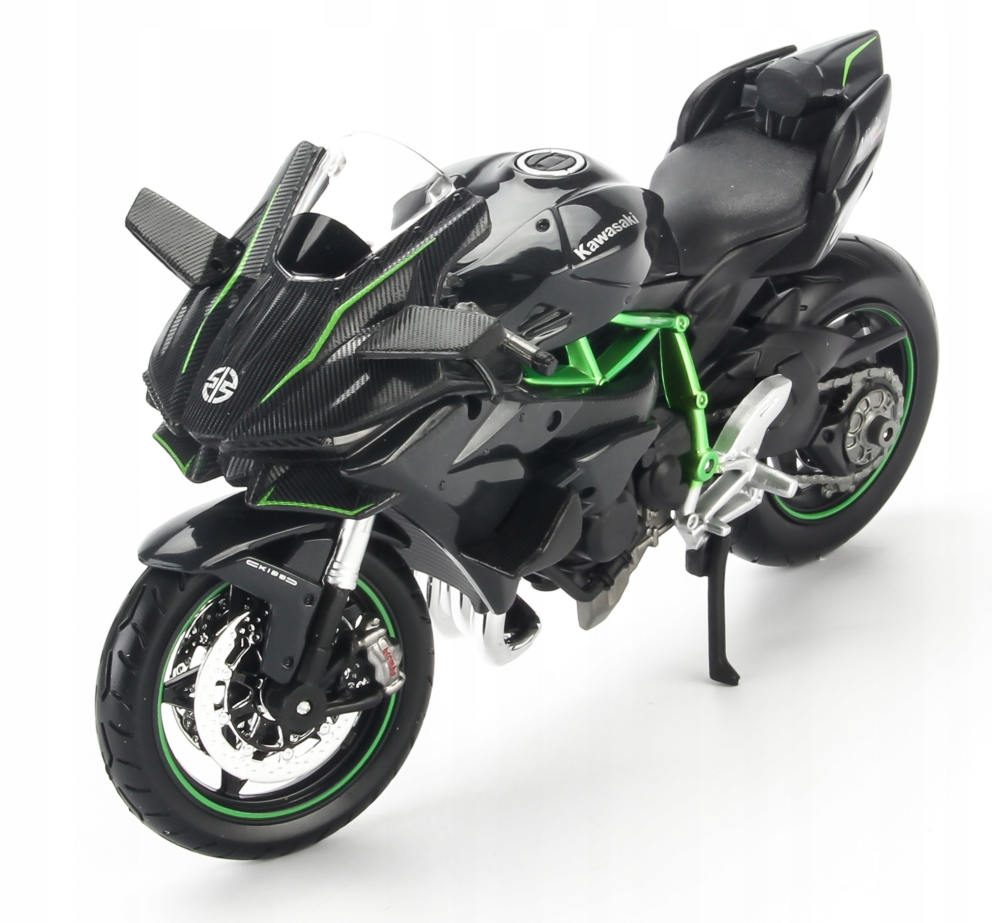 Kawasaki Ninja H2R H2 R 2017 Maisto Kit 1:12 Model pro Diy skládání 39198
