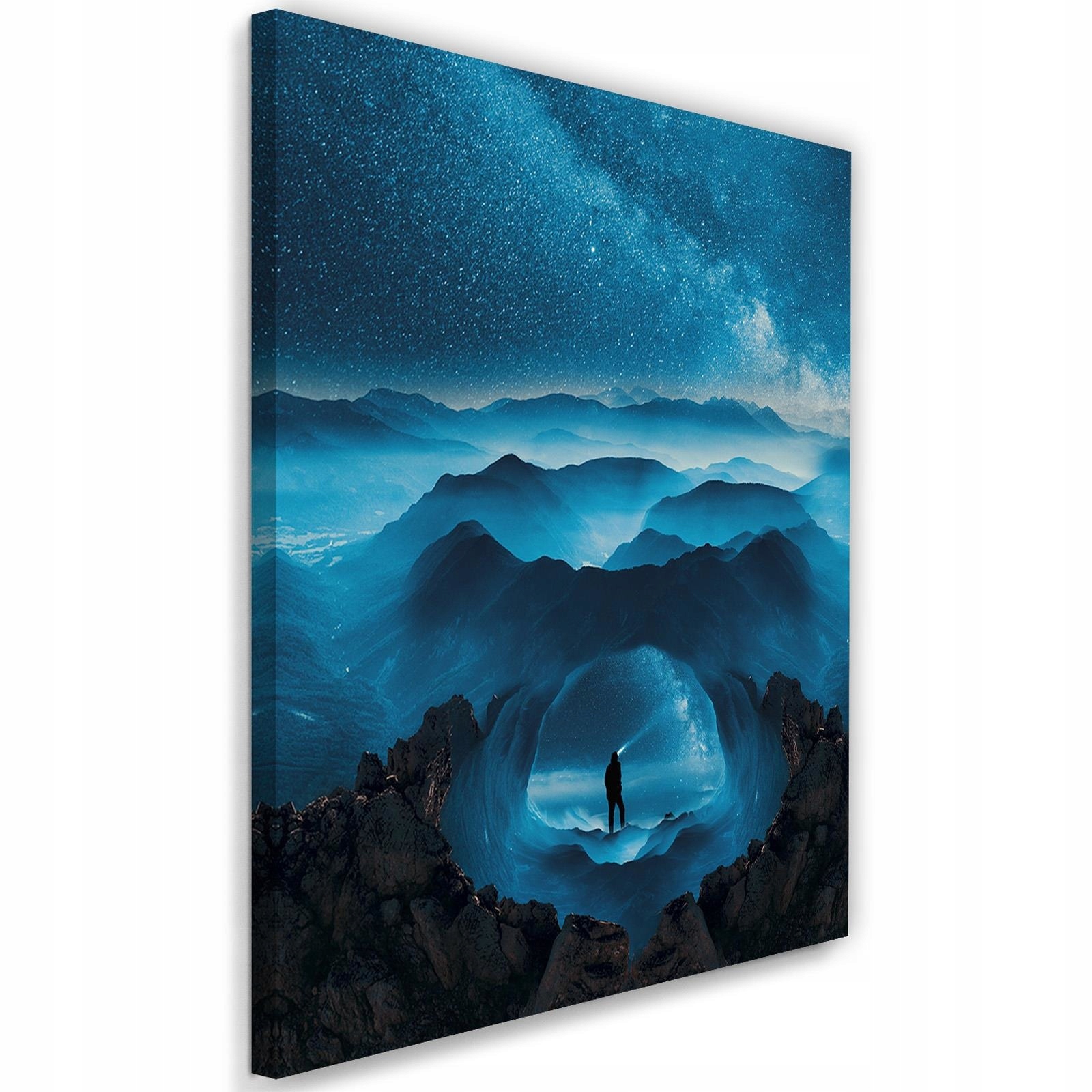 

Obraz Na Ścianę Skały I Człowiek Płótno 50x70