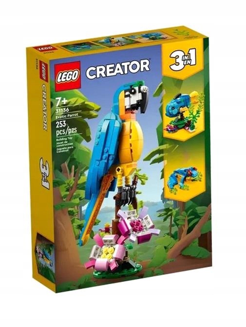 Lego (r) Creator 31136 Exotický Papoušek