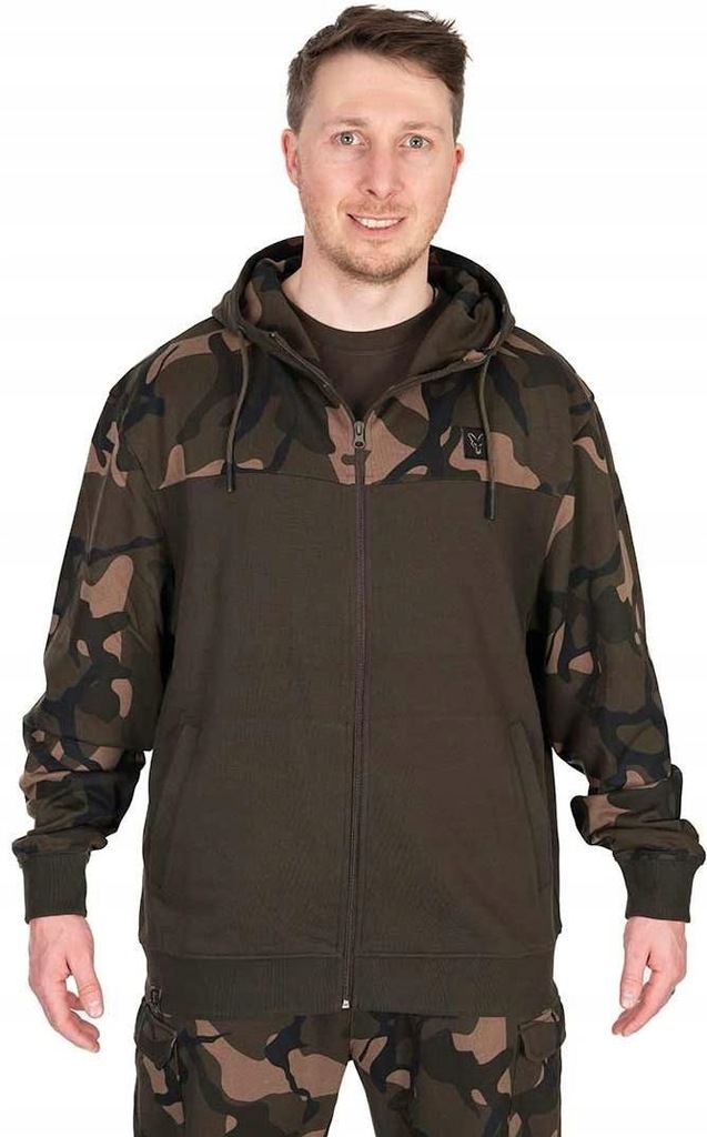 Bluza Fox Lw Khaki Camo Split Zip Hoody Rozm XXXL