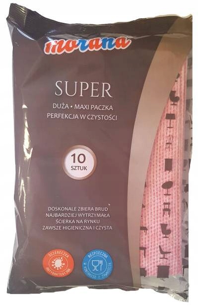 

Morana Ścierka Antybakteryjna Mix Kol. 10szt