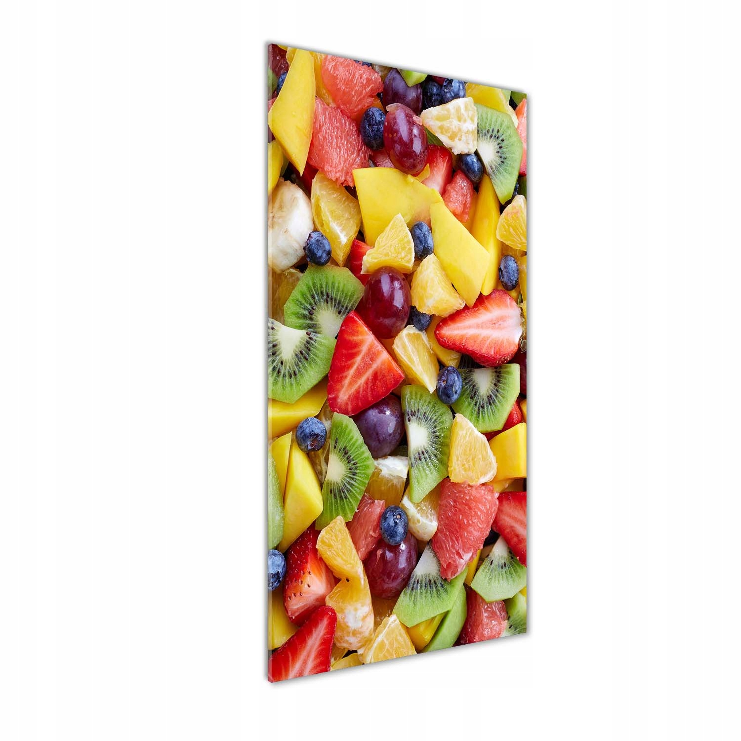 

Foto obraz szkło akrylowe Pokrojone owoce 50x125cm