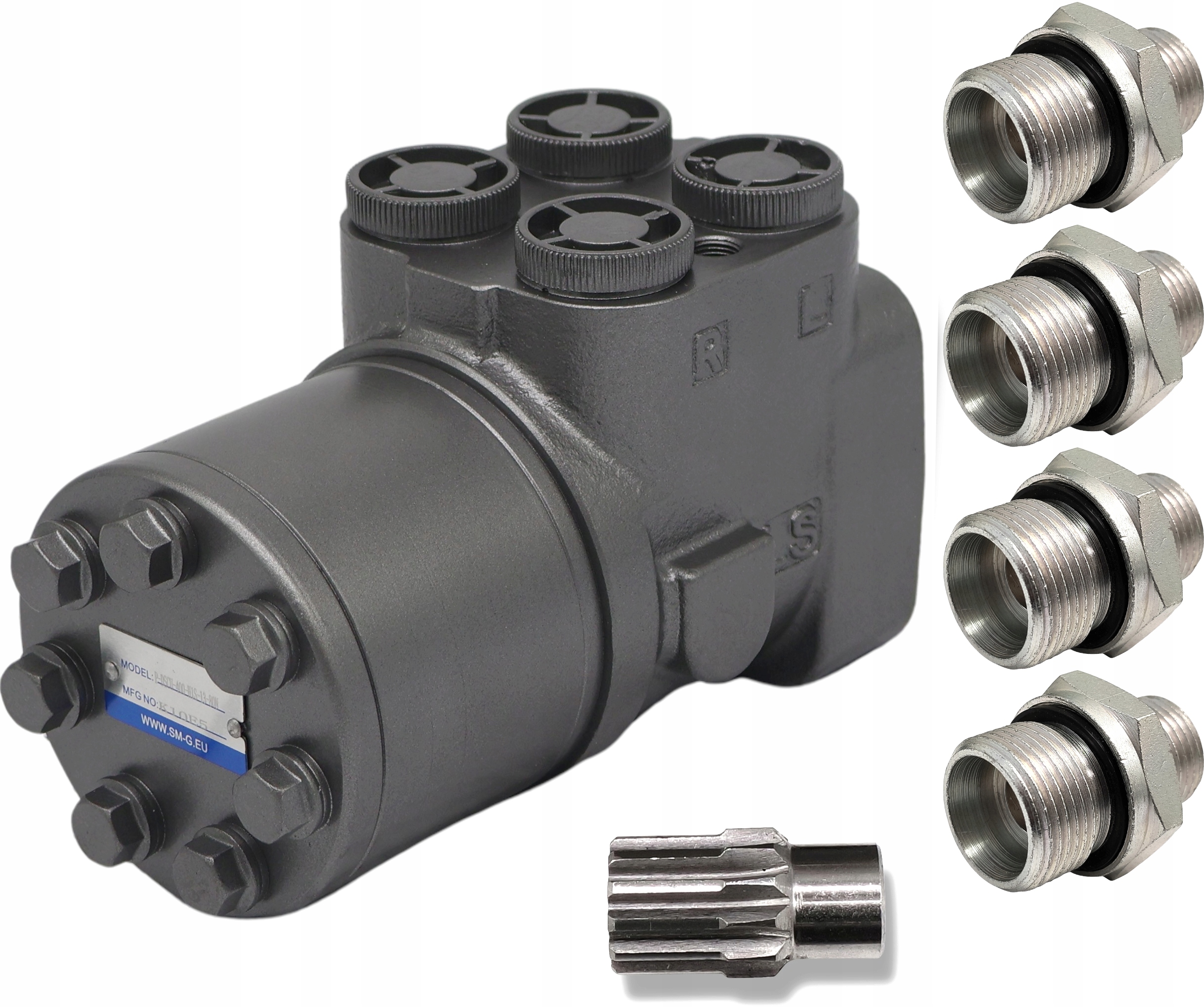 Orbitrol Ospc 400 On Wałek 40 4x Nyple Vsuvka Bizon, Ursus.