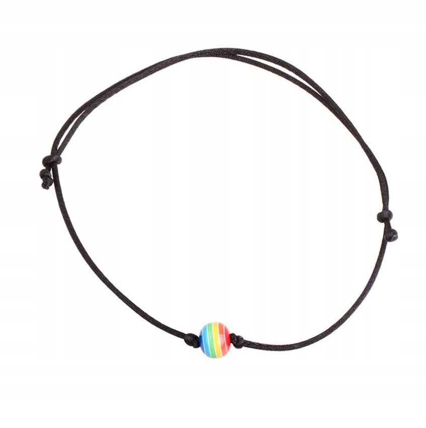 

Opaska z koralikiem Pride Lgbt