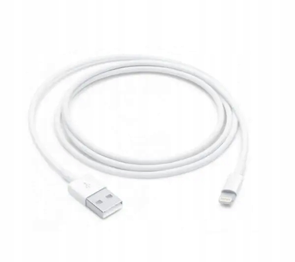 Kabel Przewód Apple Usb-a Lightning 1 metr Biały