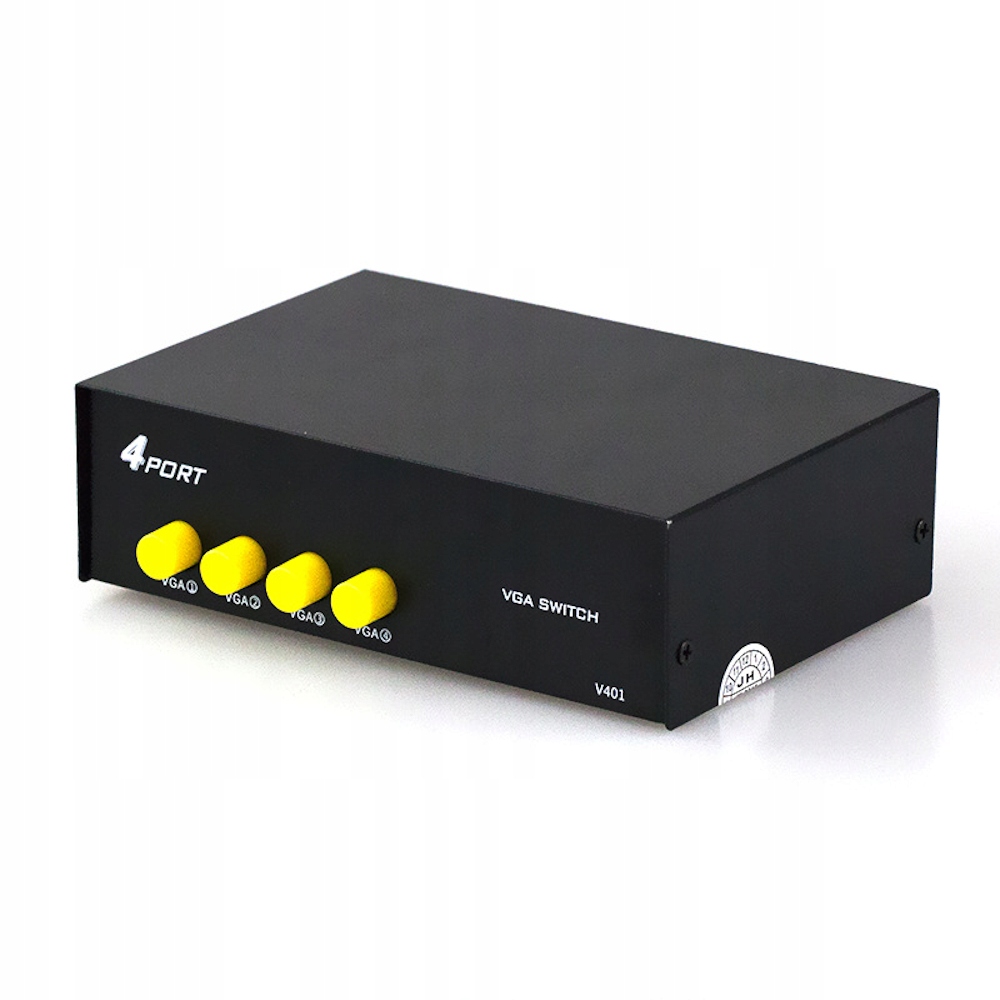 Switch obrazu VGA 4x1 rozdzielacz D-SUB 4 komputery 1 monitor przełącznik