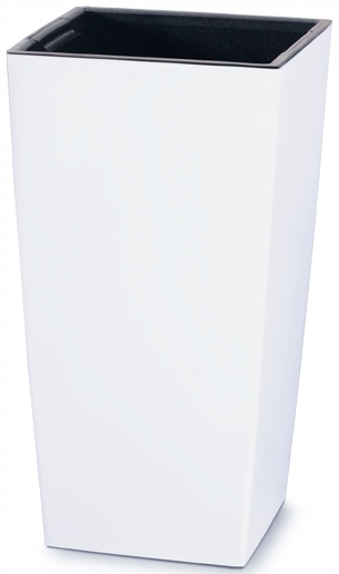 Doniczka tworzywo sztuczne biały Prosperplast 29,5 cm x 29,5 x 50 cm