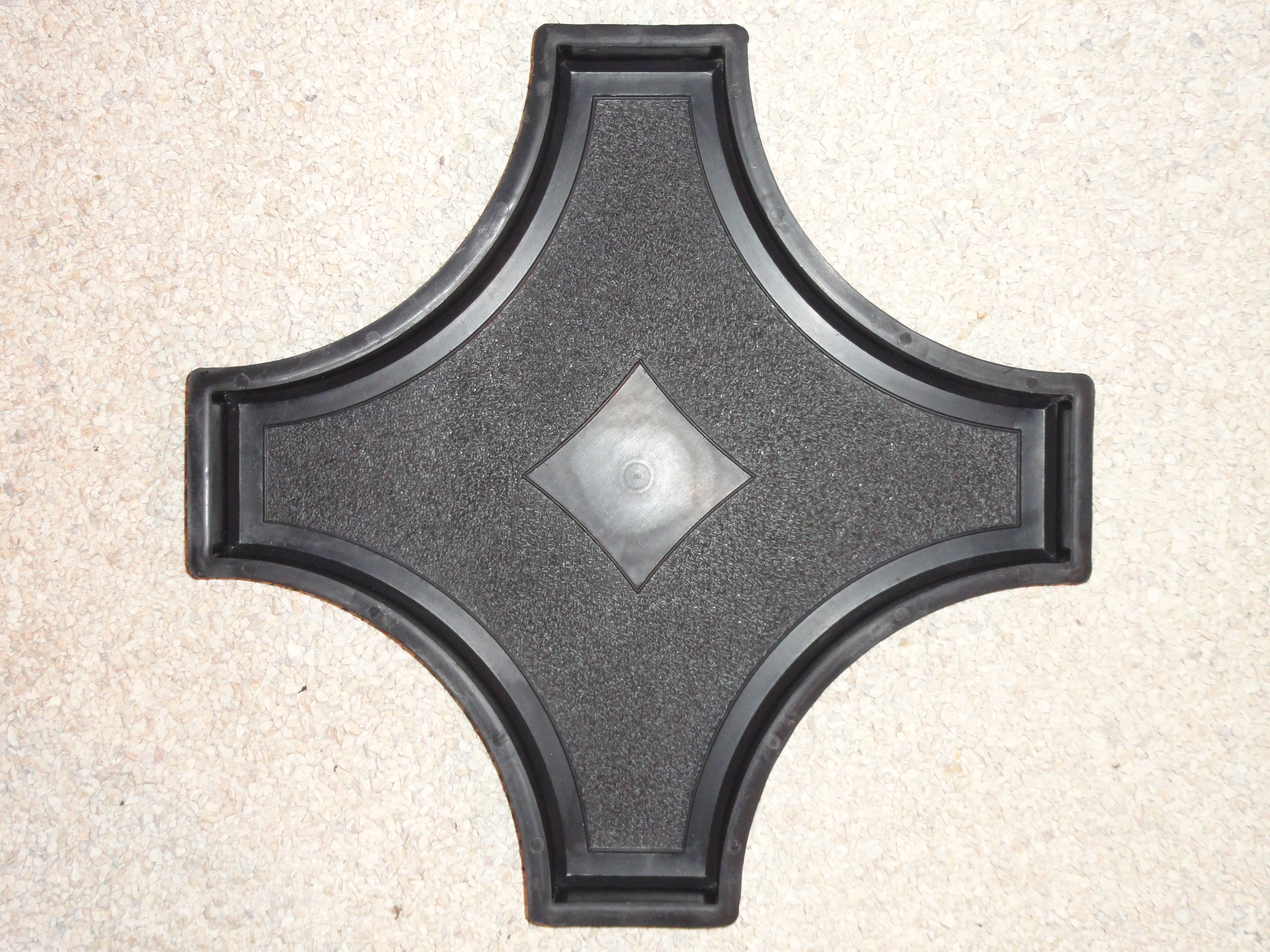 Krzyż ogrodowy formy do kostki brukowej forma