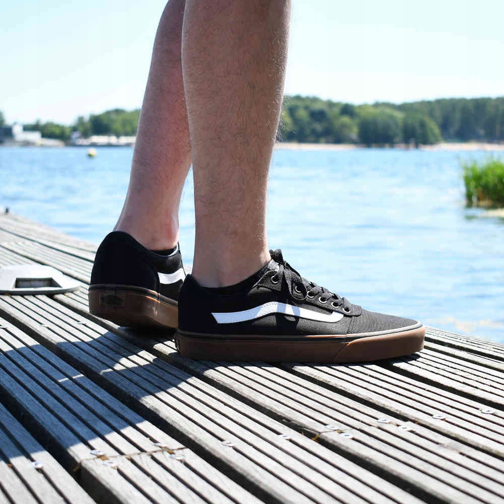 Buty męskie trampki black Vans Ward VN0A36EM7HI 45 Rozmiar 45