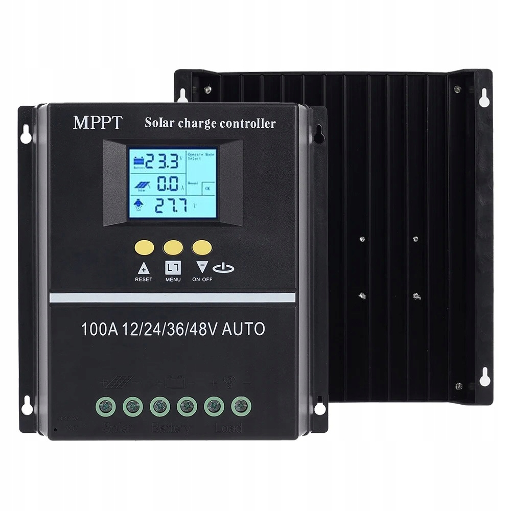 Solární Nabíjecí Regulátor Mppt 12V/24V/36V/48V 60A/80A/100A Pwm Kontroler