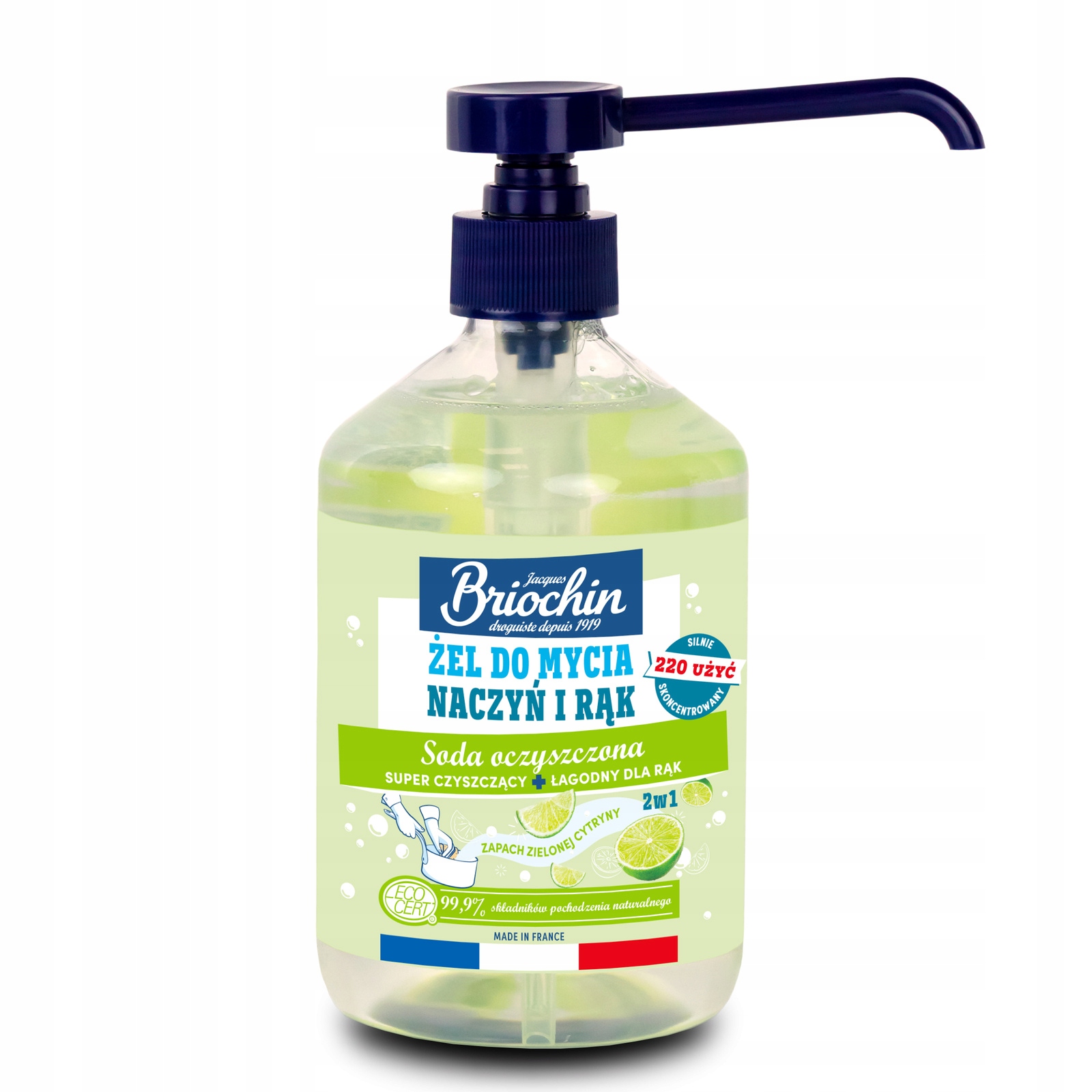 

Żel Do Mycia Naczyń I Rąk – Soda Oczyszczona 500ML