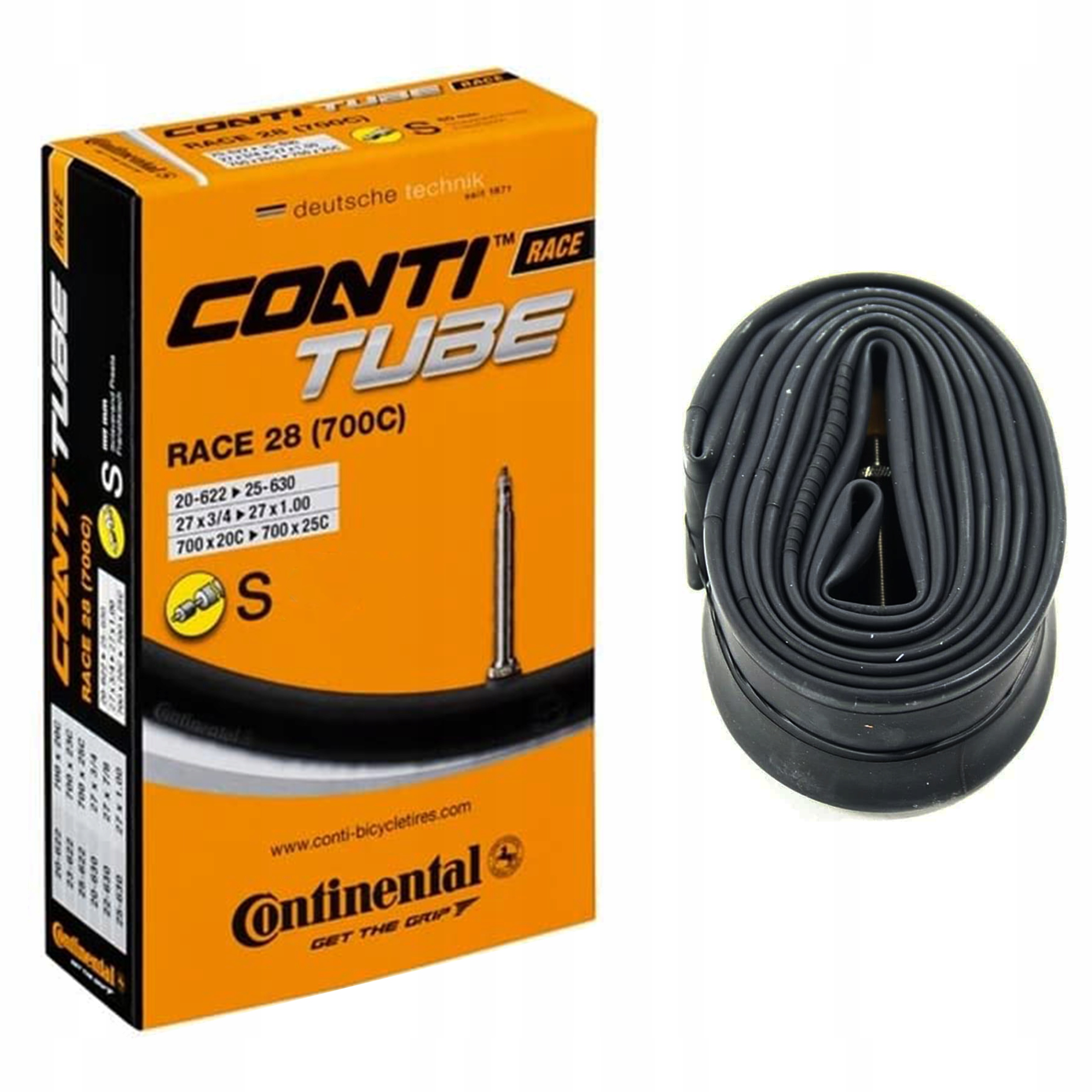 

Dętka Continental Race 28 700 x 20/25C Presta 40mm