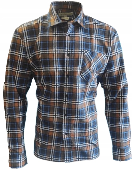 Koszula męska flanelowa GIFTS ROYAL kratka rozmiar 43 / 44