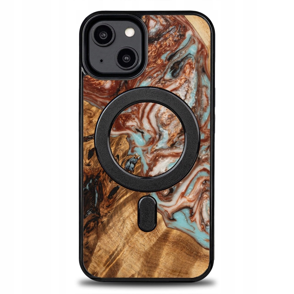 Pouzdro Bewood Unique pro iPhone 15 Planety Jupiter s MagSafe