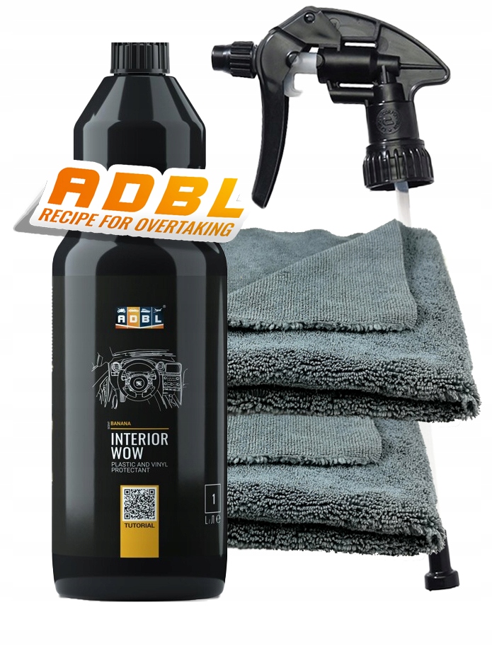 Adbl Interior Wow 1L Dressing do Plastików, Winylu i Gumy
