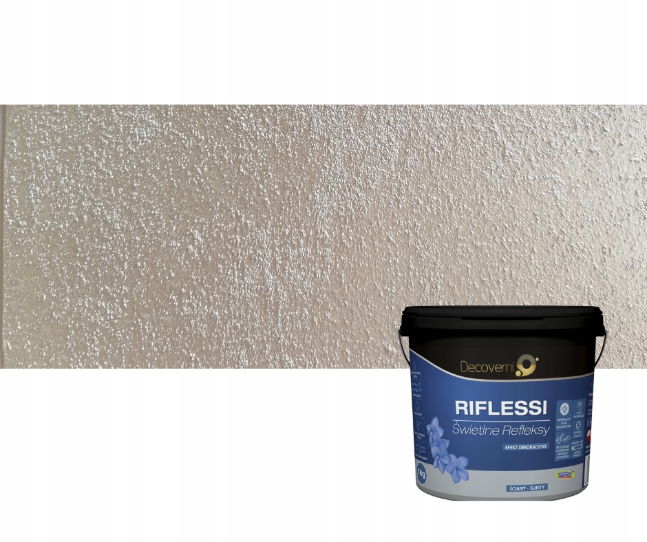 Decoverni Riflessi akrylová štruktúrovaná farba 2,5 kg farba 204