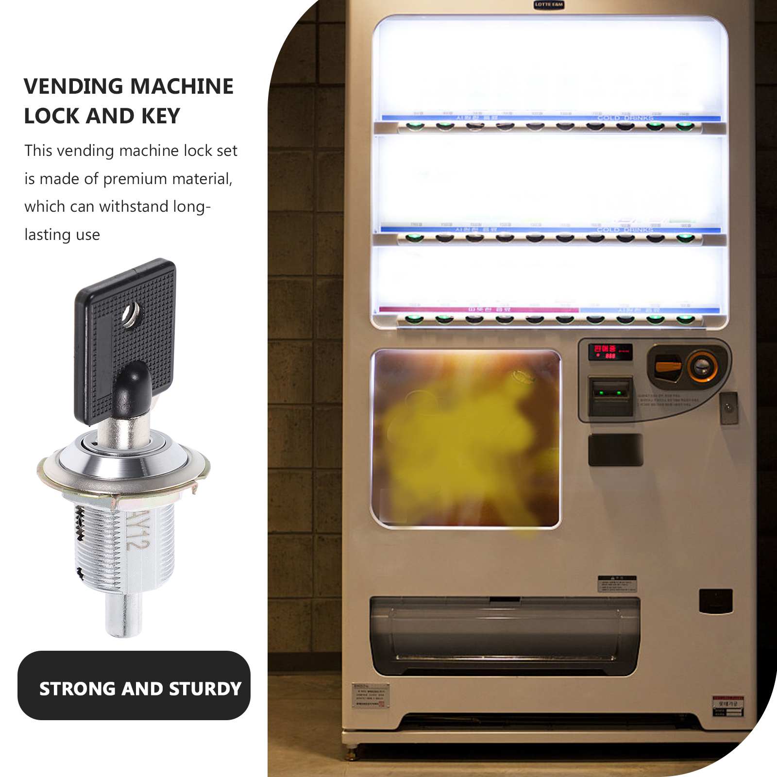 Pulpit Szuflada Vending + maszyny Blokada spr Marka inny