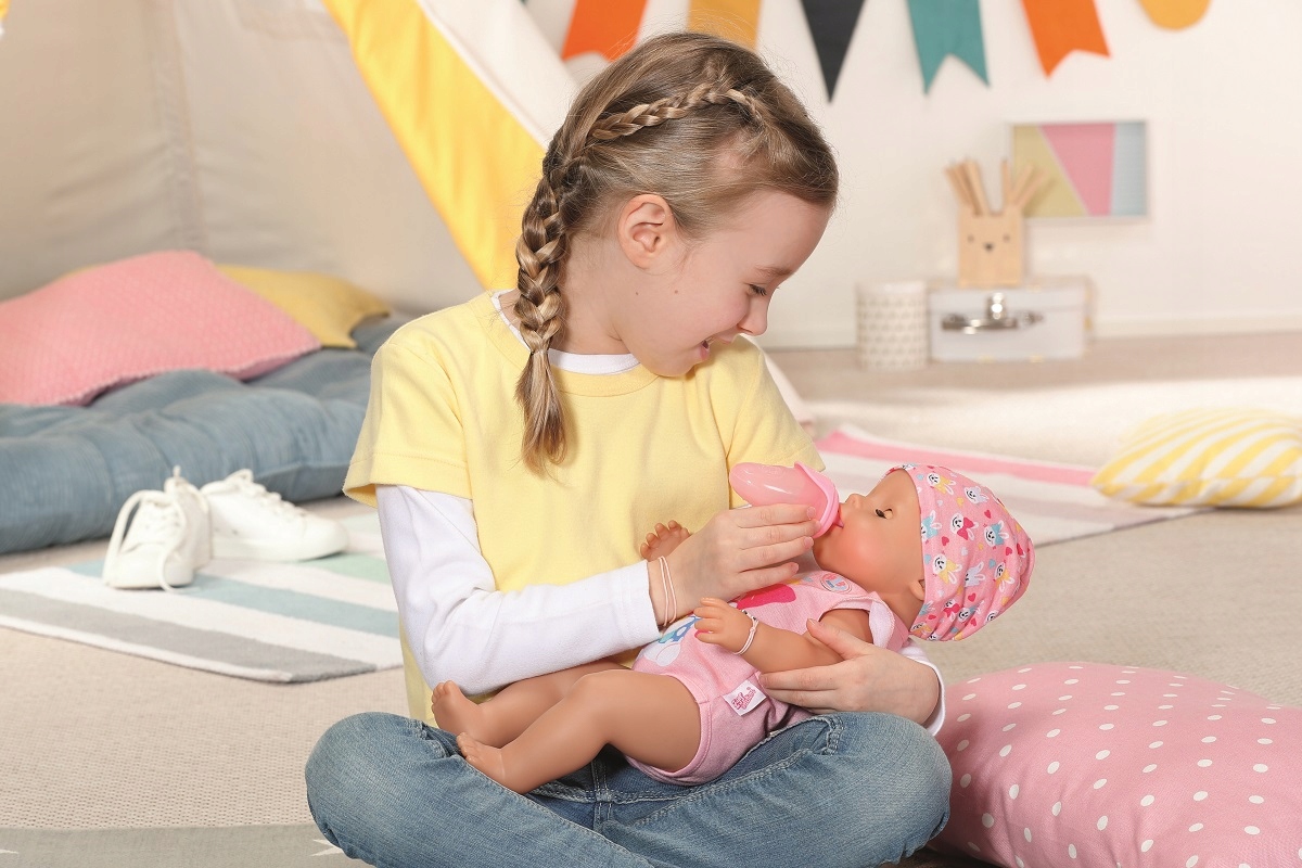 BABY BORN LALKA INTERAKTYWNA MAGIC GIRL 827956 Materiał karton plastik tkanina