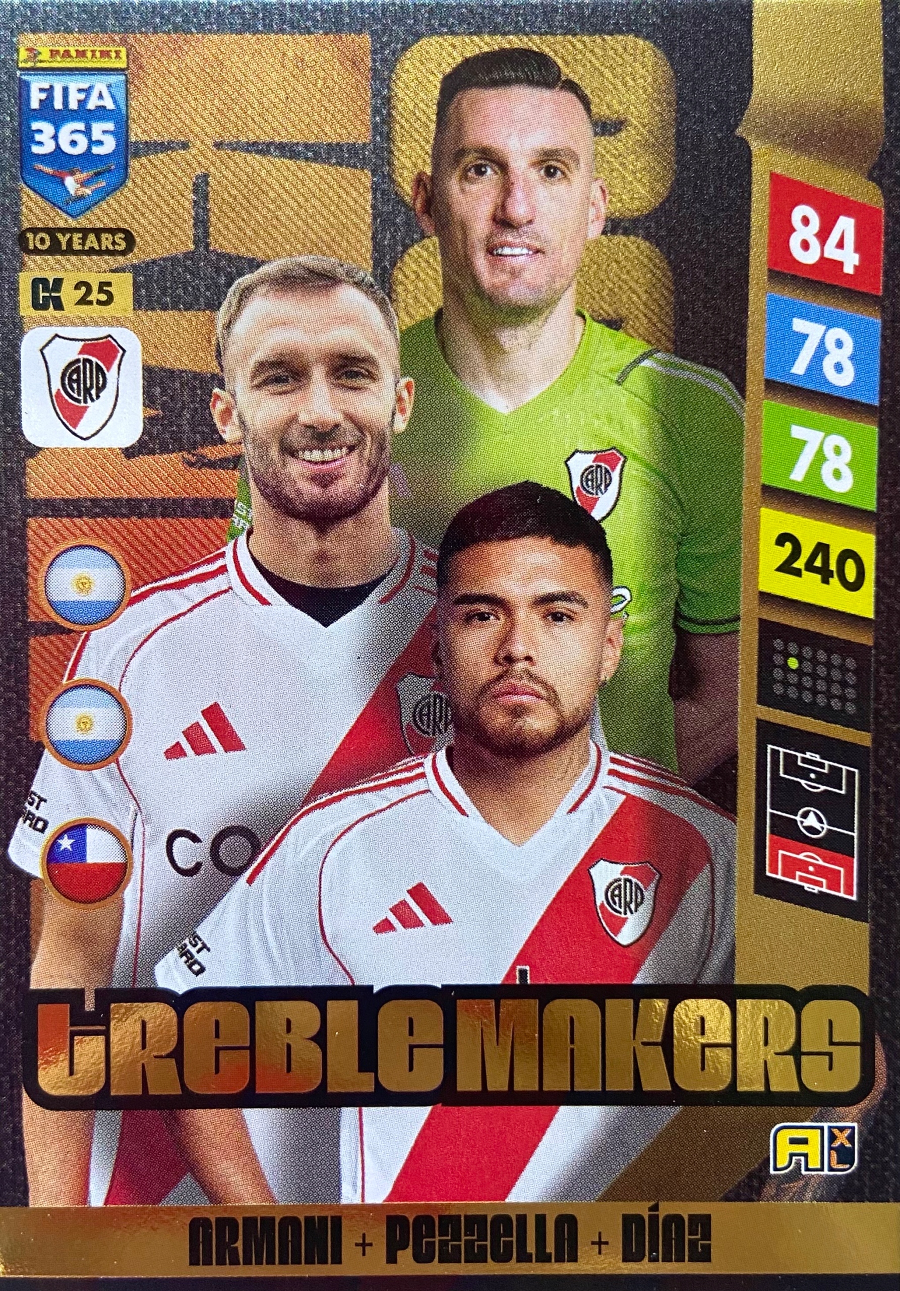 Fifa 365 2025 Upgrade Treble Makers Ck 25 Armani Pezzella Diaz
