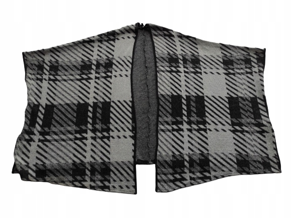 UNIWERSALNE PONCZO NARZUTKA_WEŁNA_NEWLOOK METRNITY