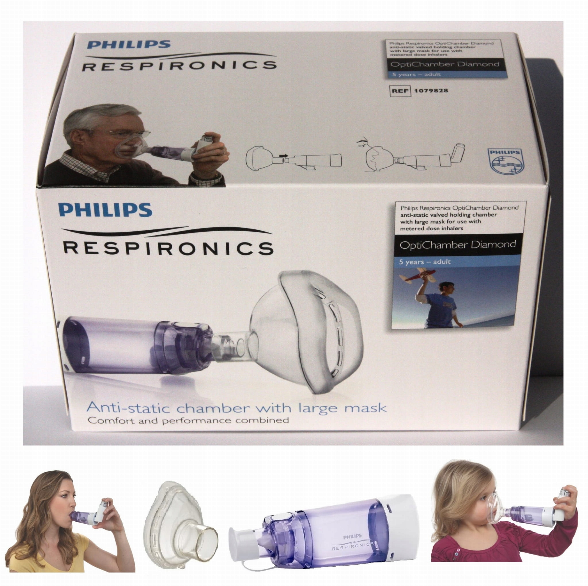

Komora Inhalacyjna Optichamber Philips Lat 5+ m. L