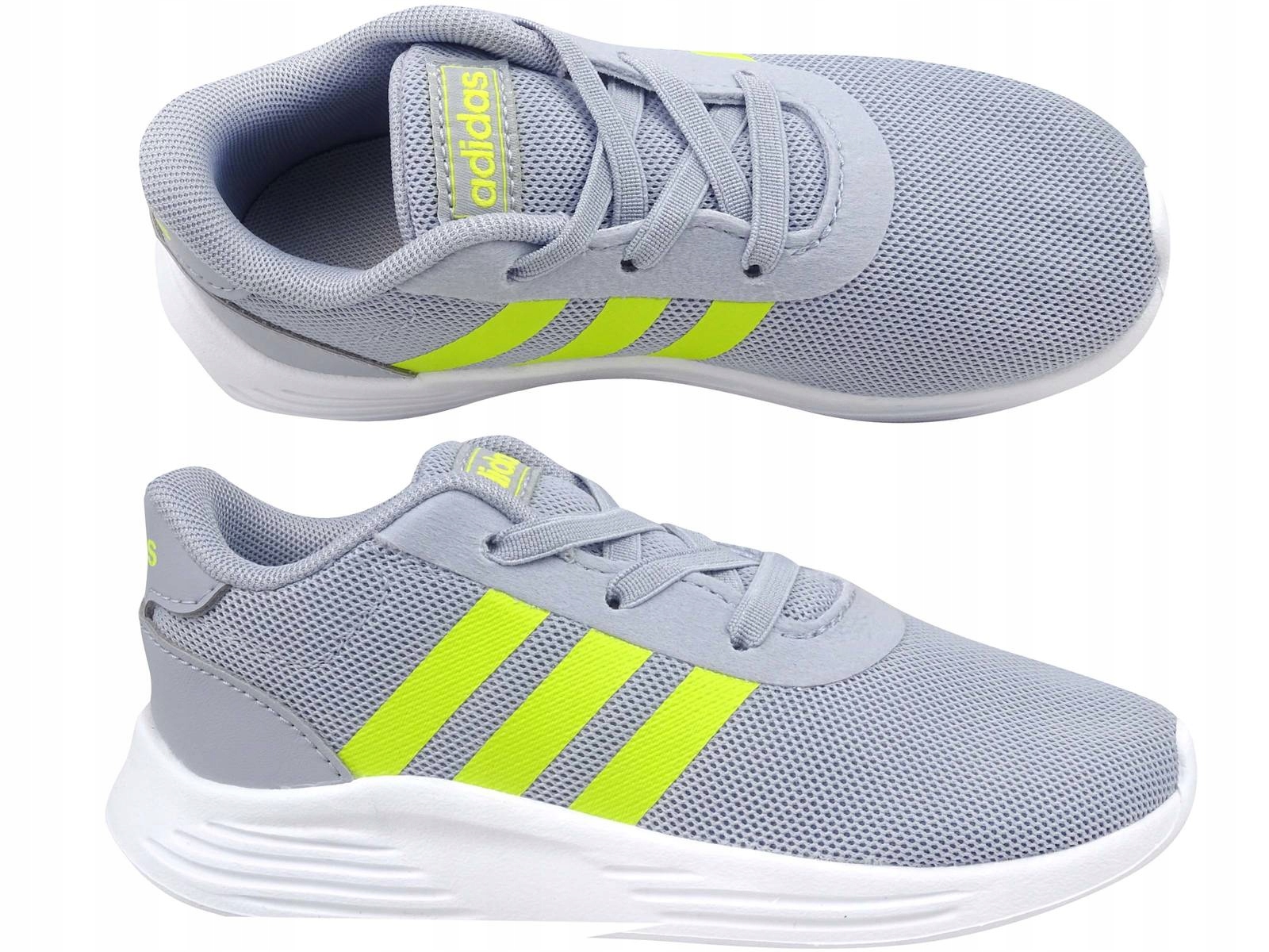 

Adidas Lite Racer Szare Buty Dziecięce Na Gumki