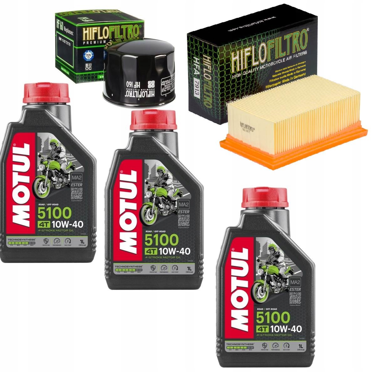 BMW F 800 F800 R 2010-2014 2016-2019 olej filtry