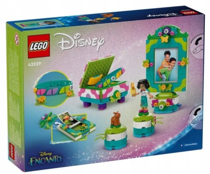 LEGO 43239 DISNEY RAMKA NA ZDJĘCIA I SZKATUŁKA MIRABEL Numer produktu 43239