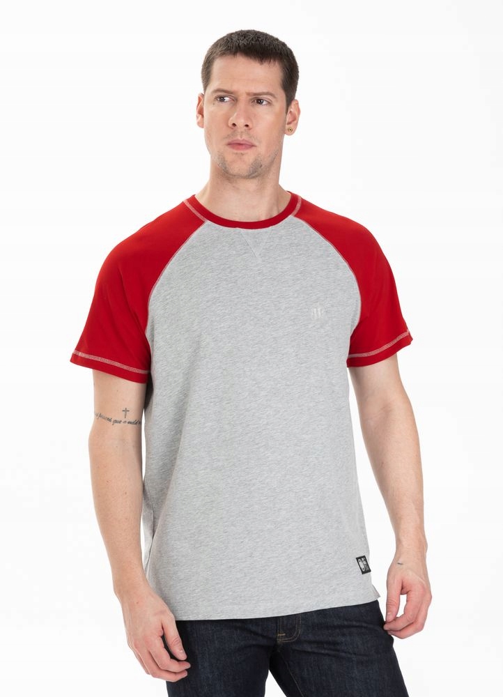 

Pit Bull Koszulka Garment Washed Raglan Small Logo
