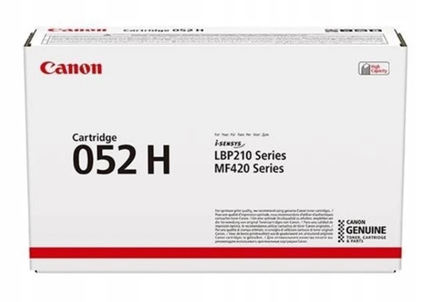 Originálny čierny toner Canon CRG052H (2200C002)