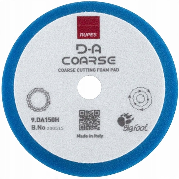 

Rupes Coarse twardy pad polerski niebieski 130/150