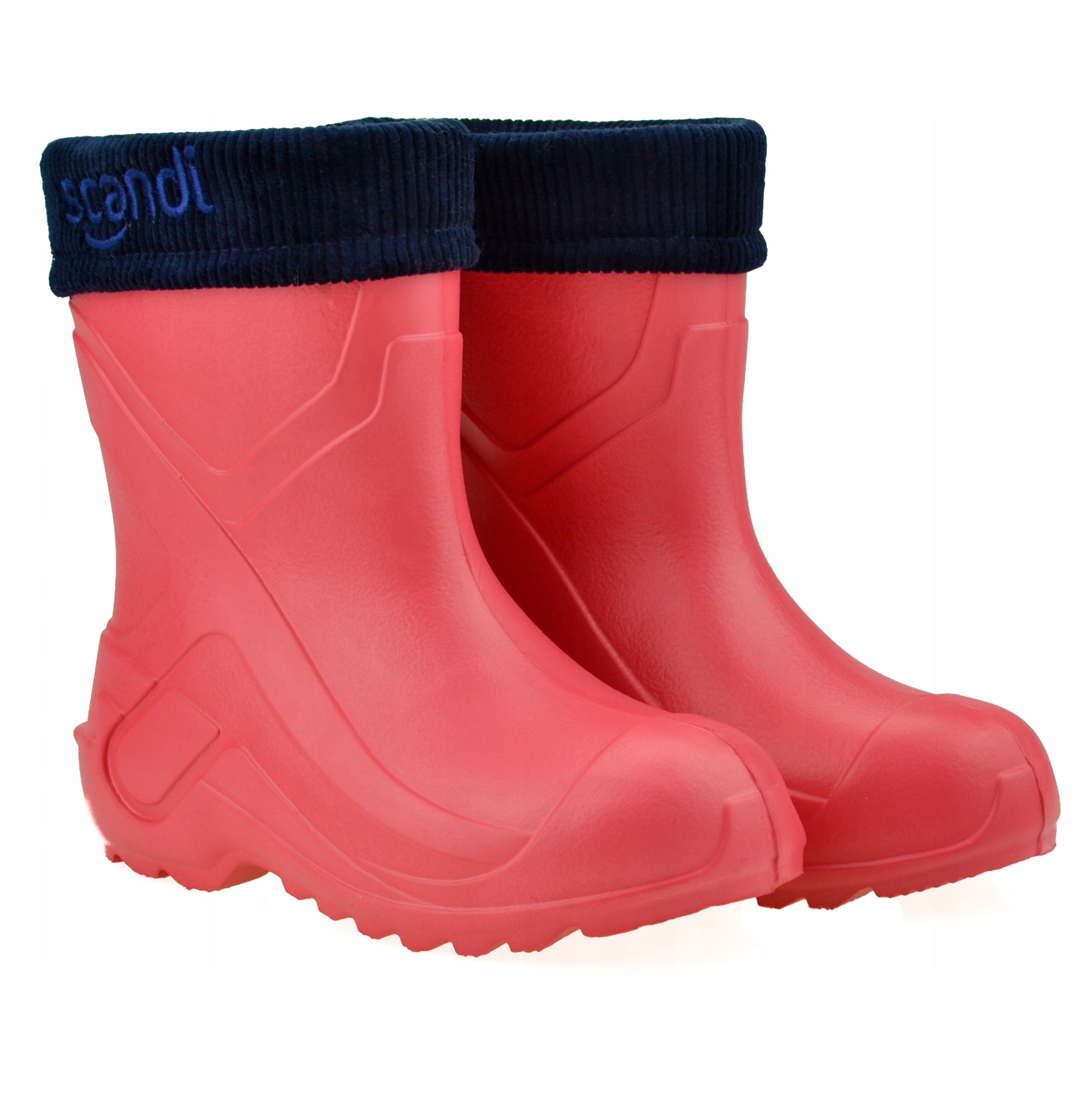 Lekkie kalosze Lemigo SCANDI 35 = 23,70 cm z wyjmowanym ocieplaczem ROSA