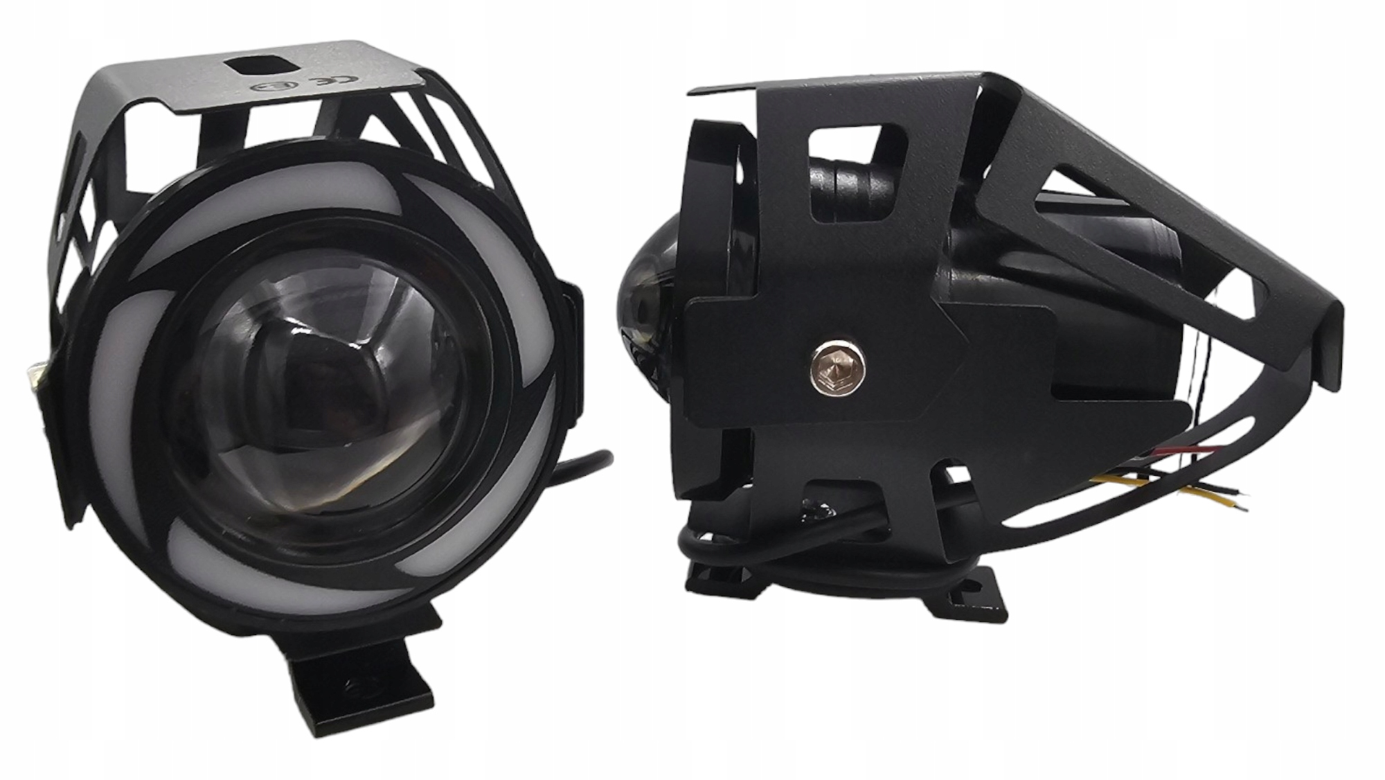 HALOGEN MOTOCYKLOWY LAMPA REFLEKTOR STROBOSKOP Motocyklowe Quad Multikolor Dopasowanie do pojazdu produkt uniwersalny