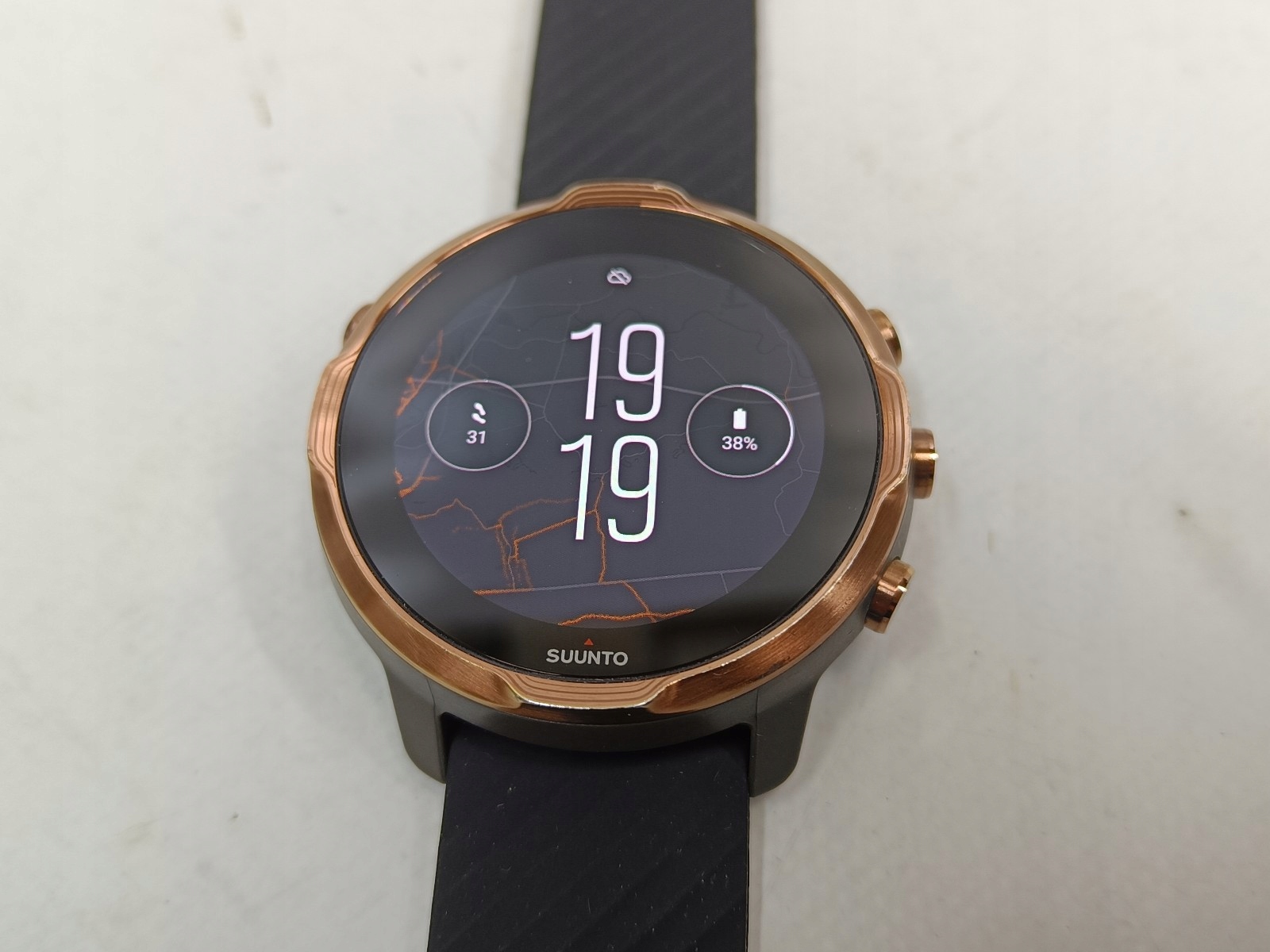 Zegarek SPORTOWY Smartwatch SUUNTO 7 Graphite Copper SS050382000 GPS Kompatybilność systemowa Android iOS