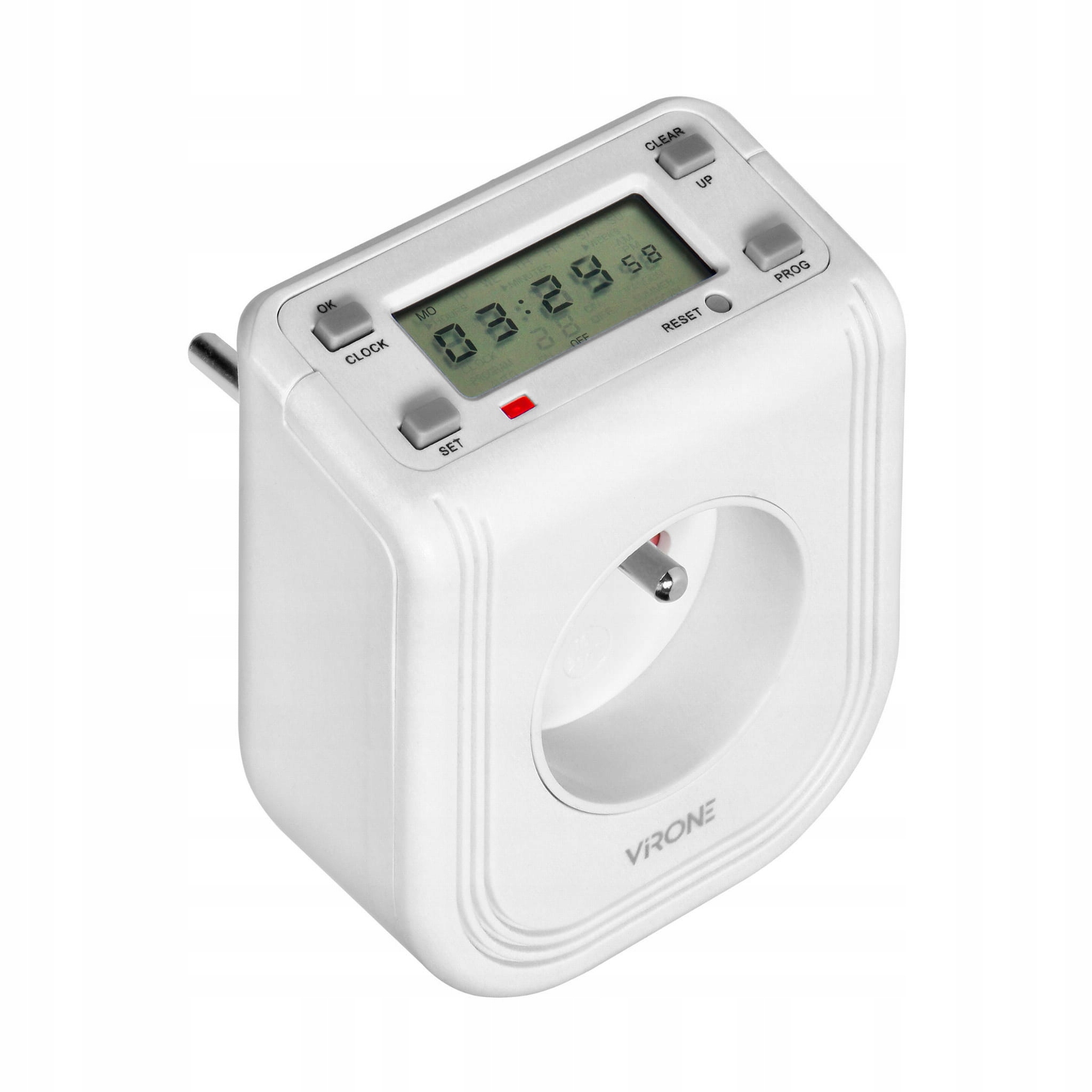 Elektroniczny programator czasowy 16 programów LCD EAN (GTIN) 5908254822407