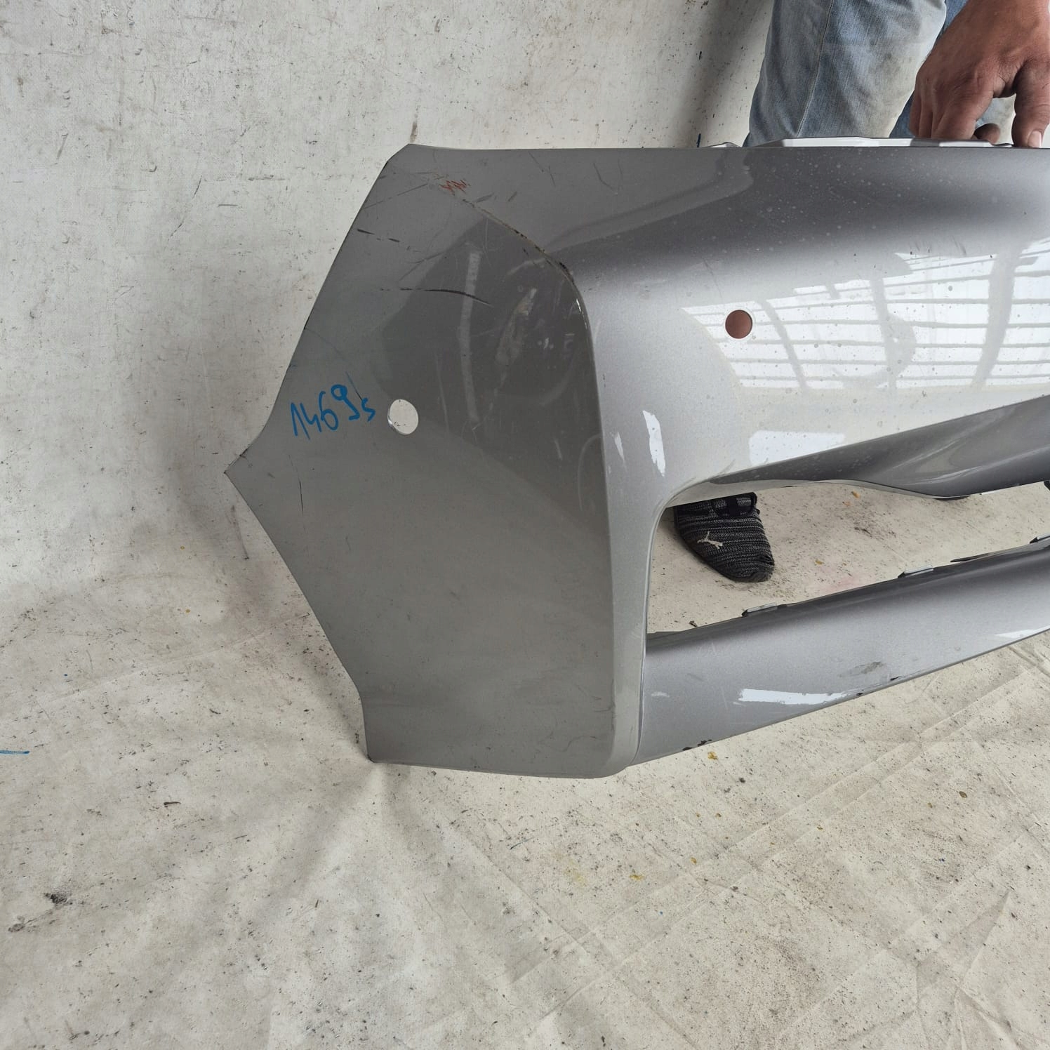 NISSAN LEAF II 2 17-> bumper front front PDC