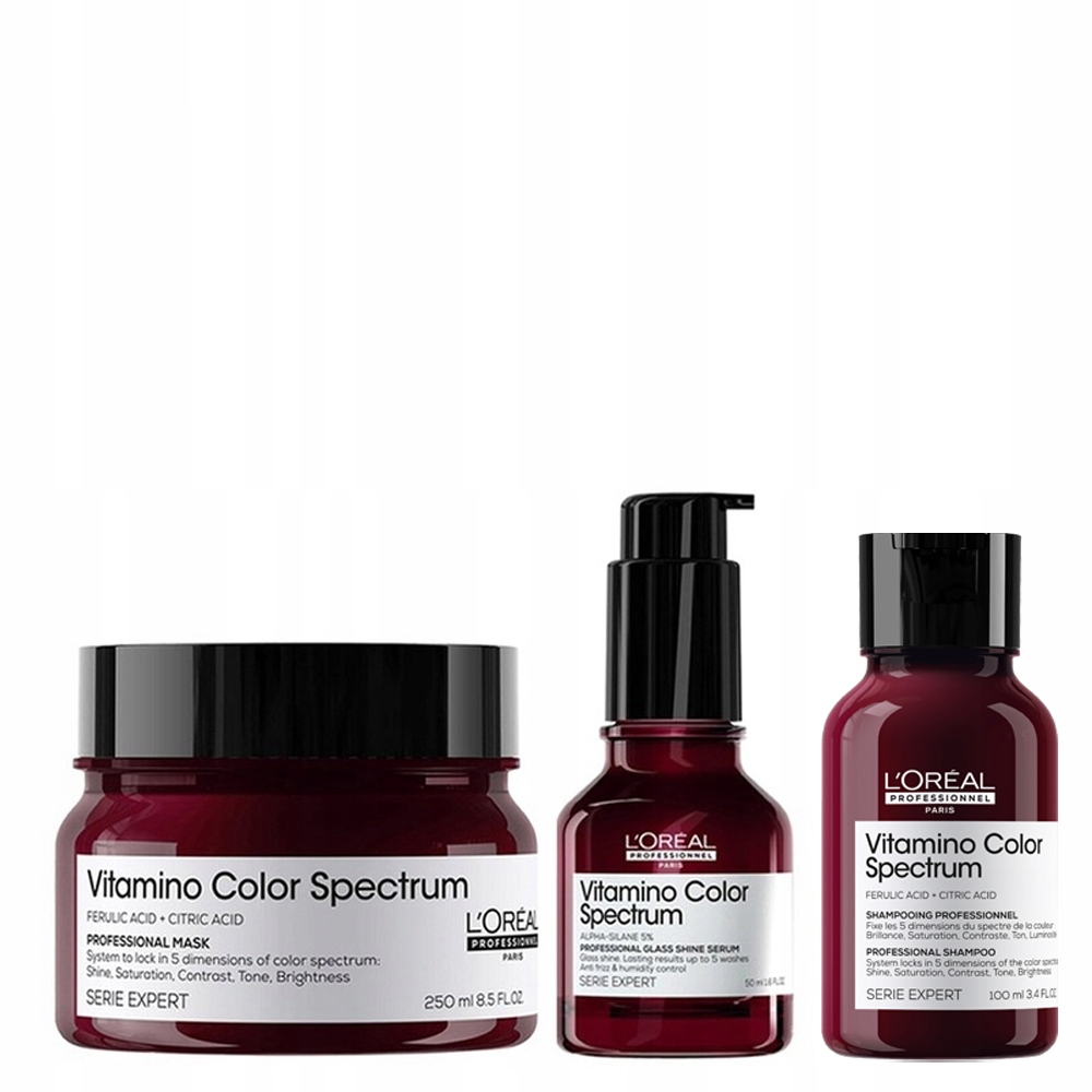 Loreal Vitamino Color Spectrum barvené vlasy maska sérum šampon 100 ml