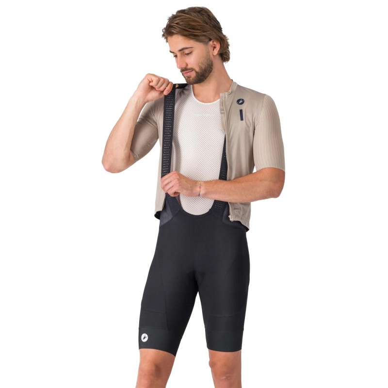 Castelli Kraťasy Endurance 4 Bibshort pánské elastické lacl černá L