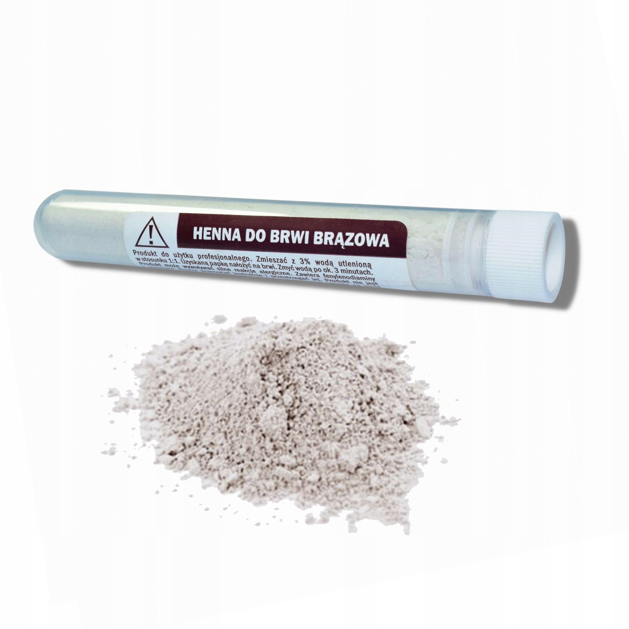 

Henna do Brwi Krakowska w proszku 10 ml Brązowa